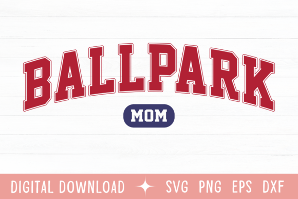 Ballpark Mom Color Retro Varsity SVG: A Designer's Guide