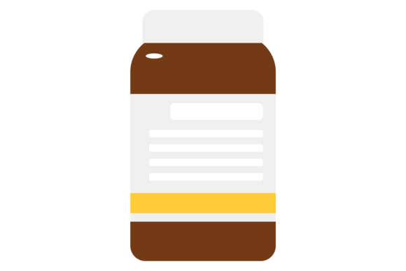 Drug Jar. Medical Glass Treatment Color: A Design Deep Dive