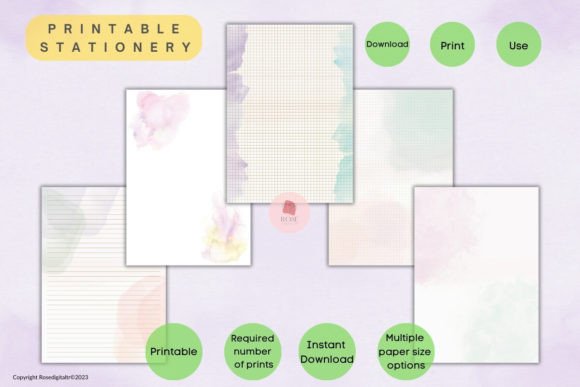 Elevate Your Projects with Pastel Stationery Papers