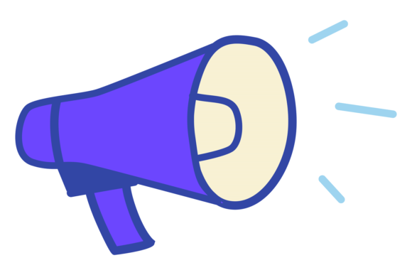 Loudspeaker Icon: Hand Drawn Color Doodl Explained