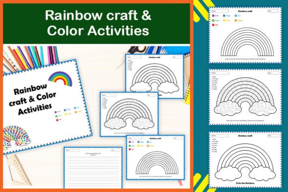 Rainbow Craft & Color: A Font for Joyful Learning