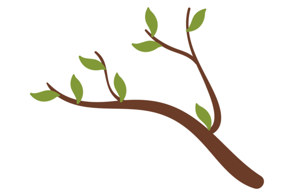 Tree Branch: Nature's Color Symbol for Spring Designs